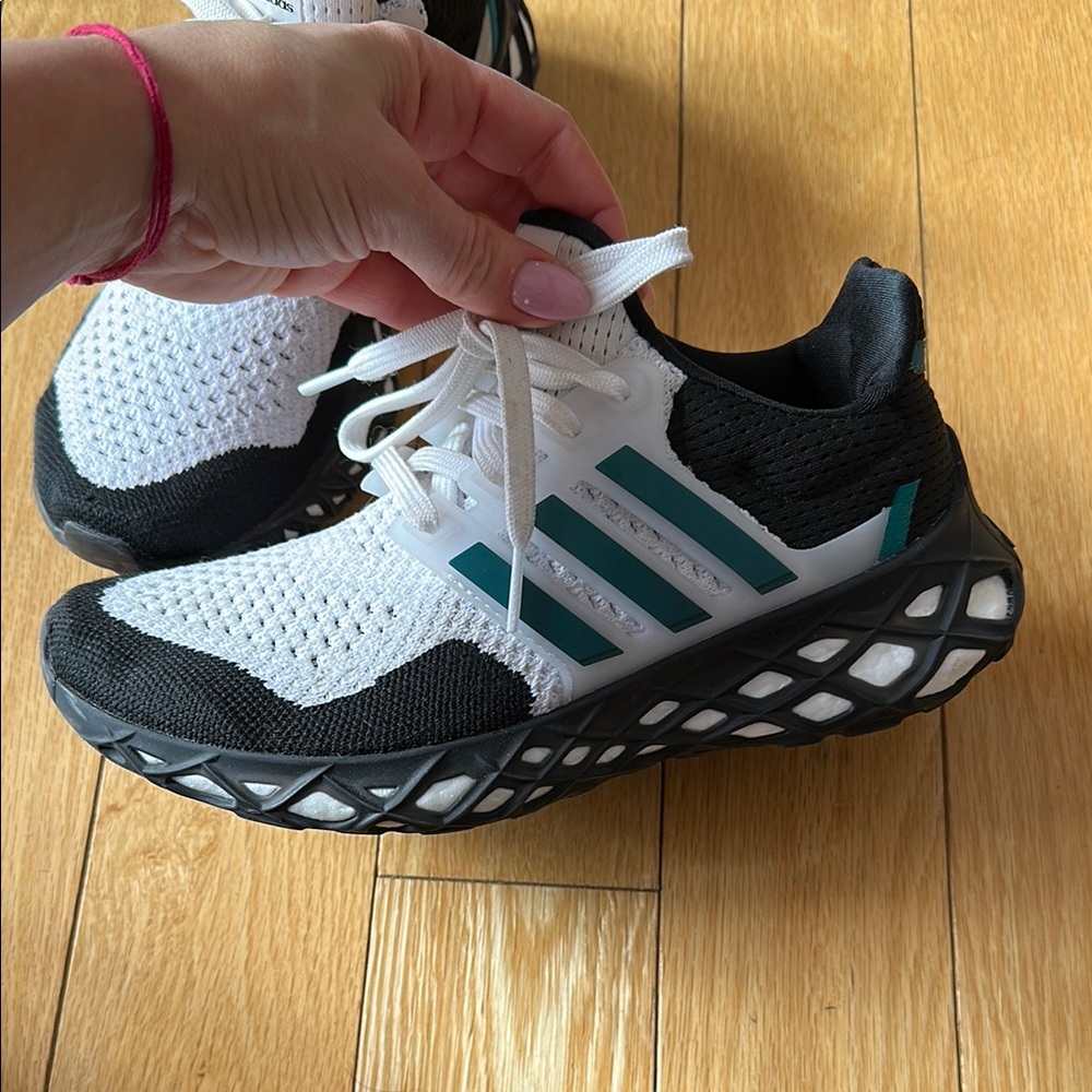 UltraBoost Web DNA 'White Legacy Teal'